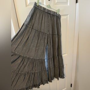 Boho hippie wide leg pants